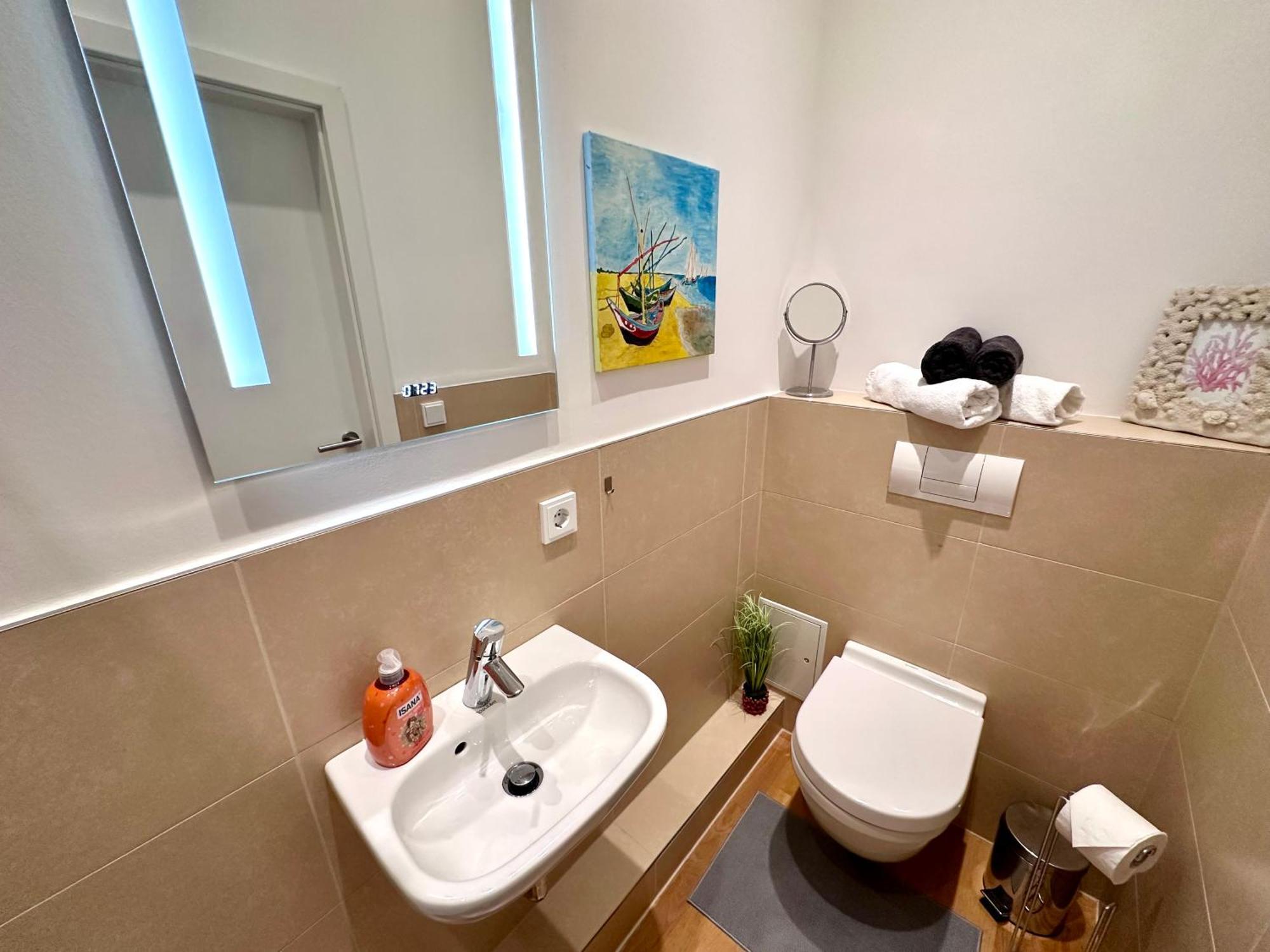 Ferienwohnung Nautica 450M Zum Strand Familienfreundlich Rostock Zewnętrze zdjęcie