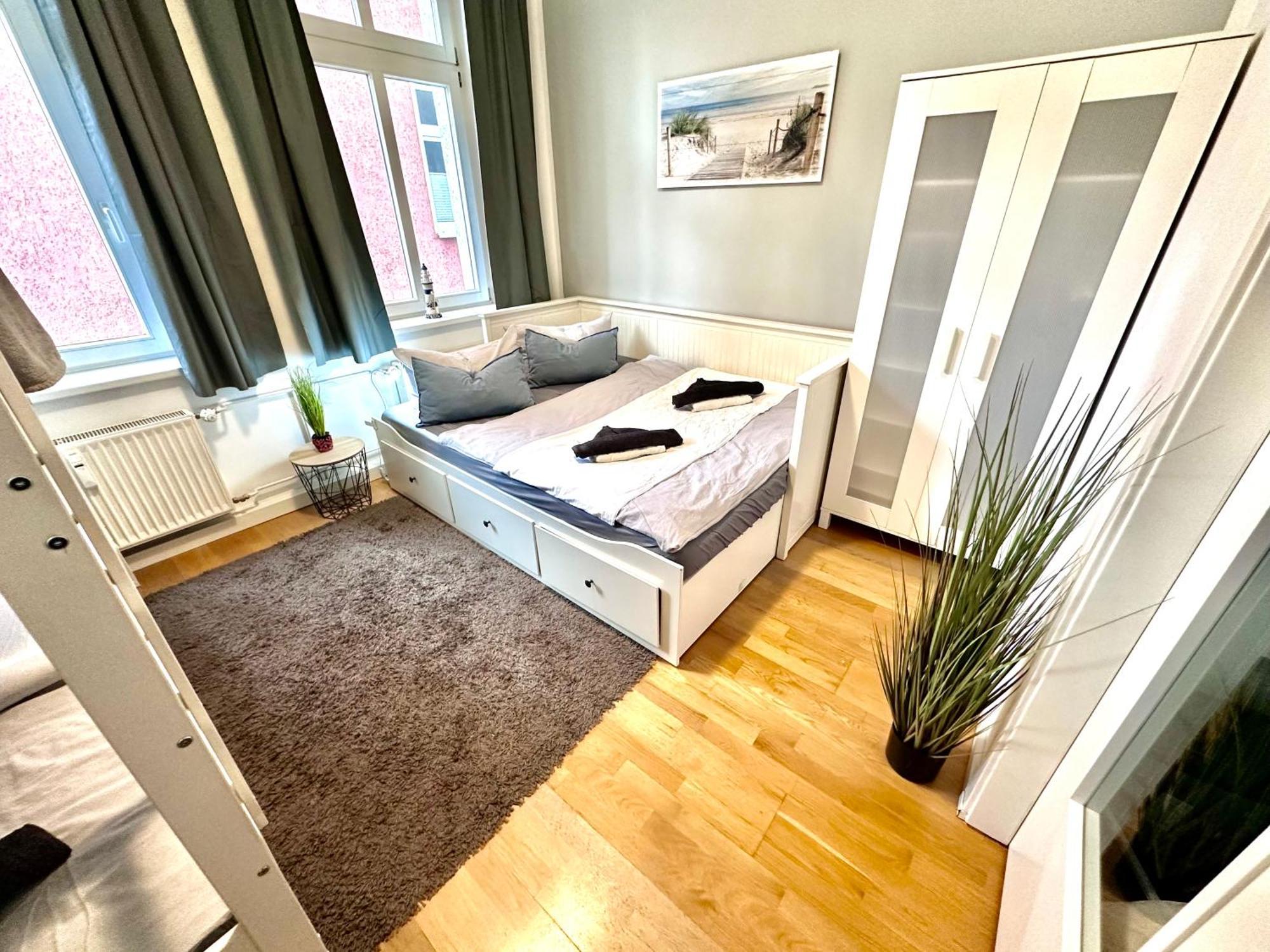 Ferienwohnung Nautica 450M Zum Strand Familienfreundlich Rostock Zewnętrze zdjęcie